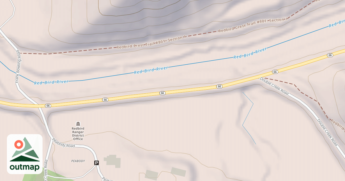 Map of Redbird Crest