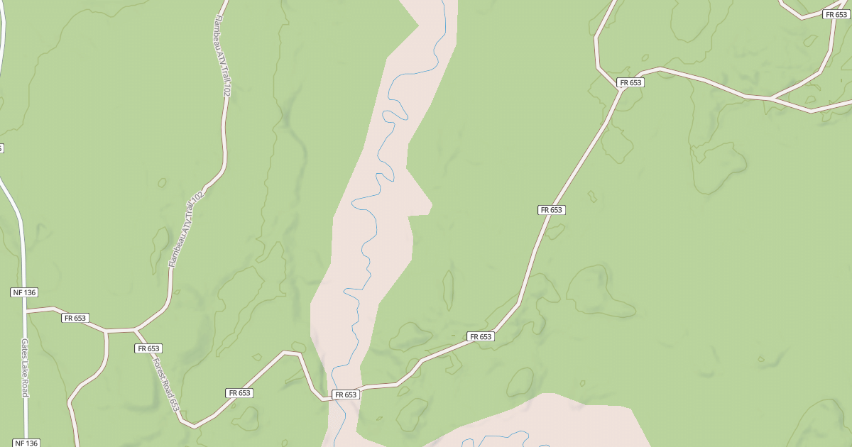 Map preview of FR 653