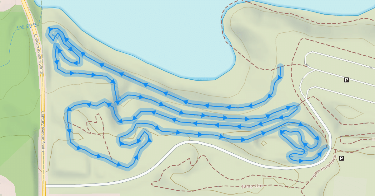 Map preview of Shore Shimmy