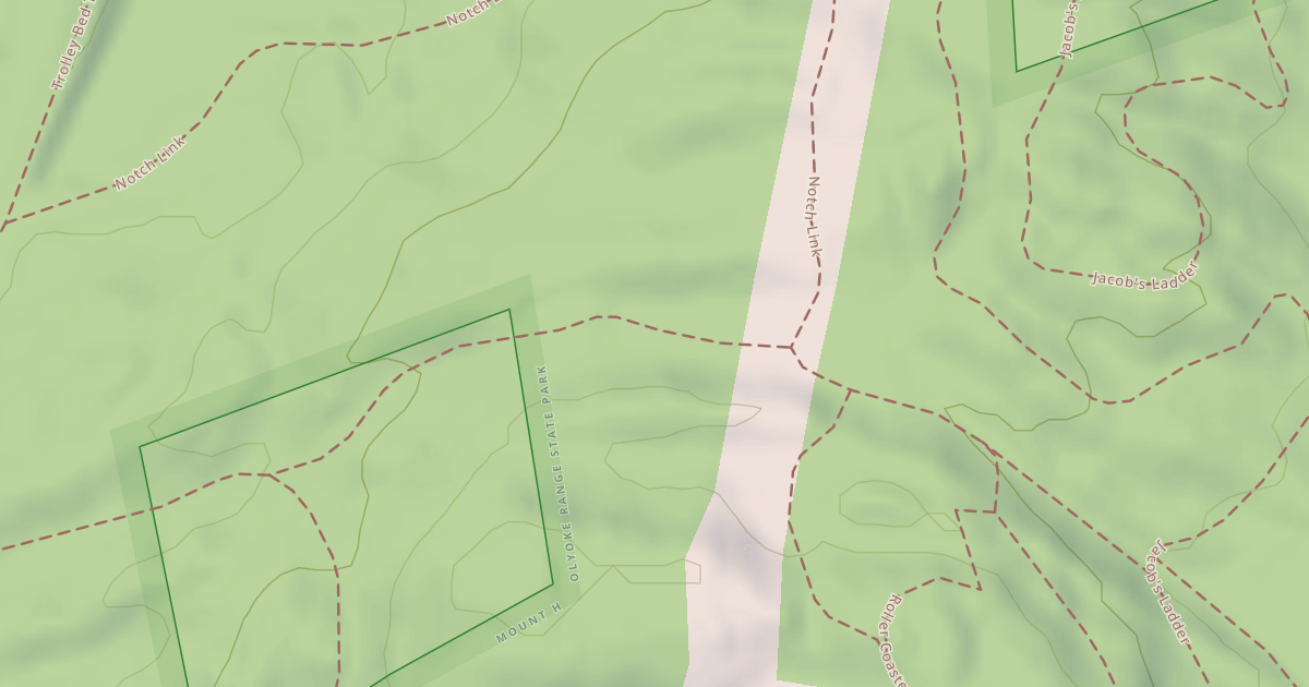 Map preview of Roller Coaster Trail