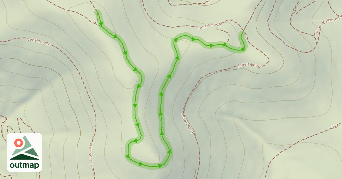 Map of Upper Oaks & Stones