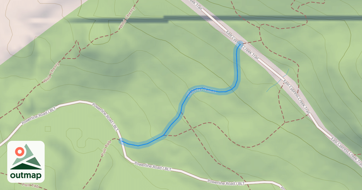 Map of Slippery Canoe