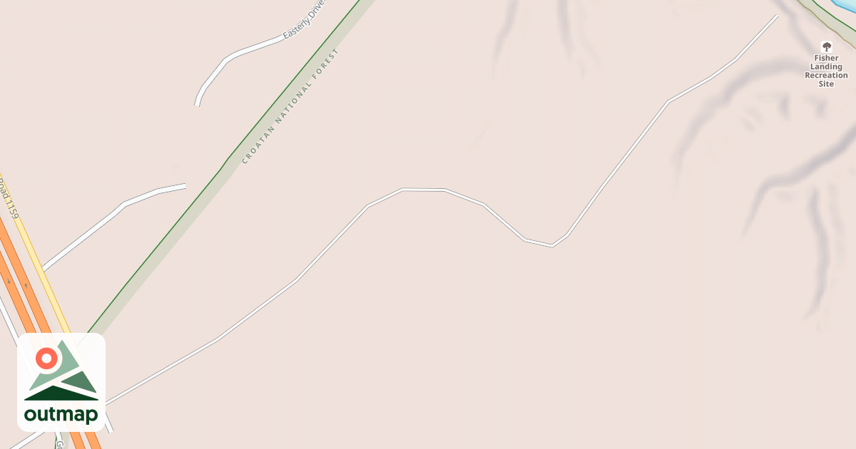 Map of FISHERS LANDING