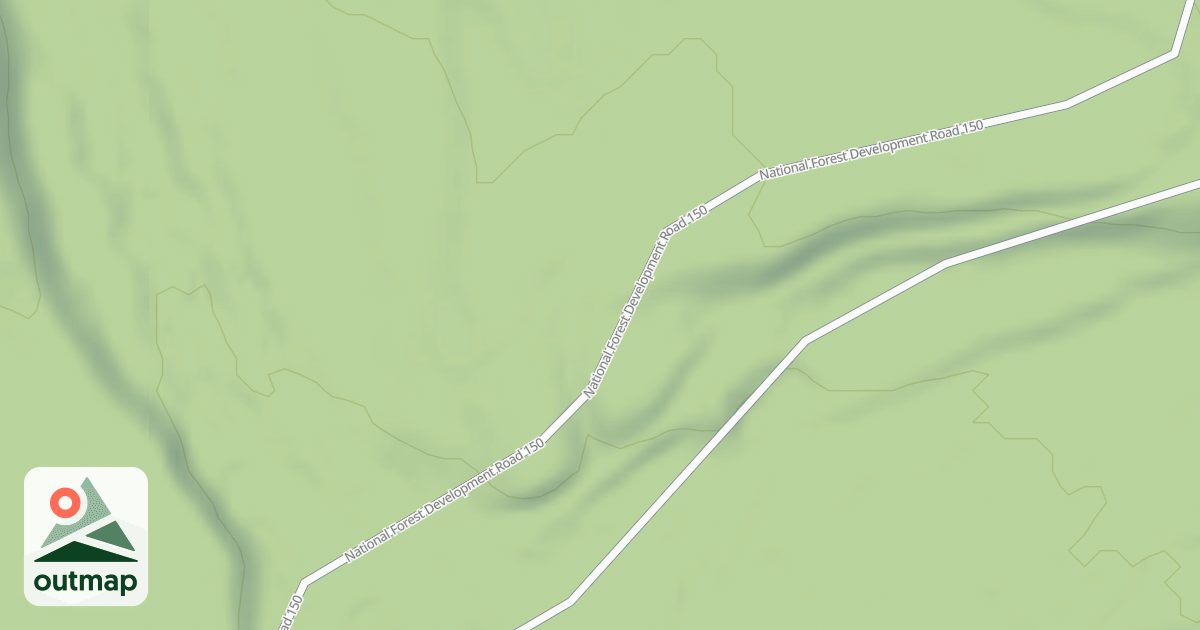 Map of ROCK CREEK C