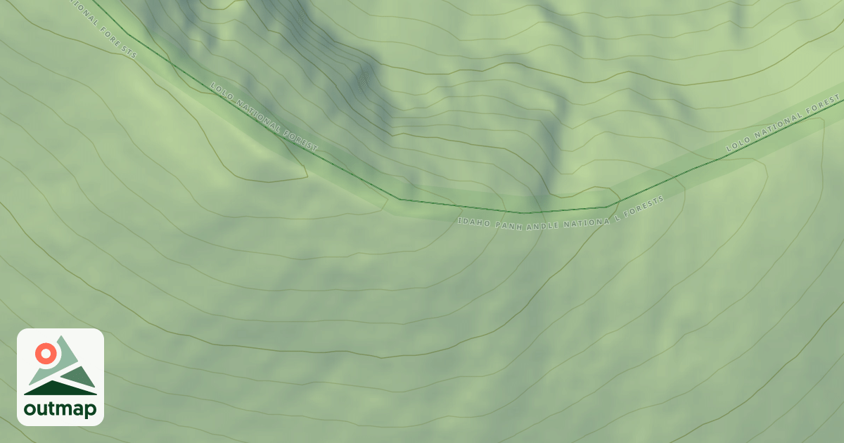 Map of Cc Divide