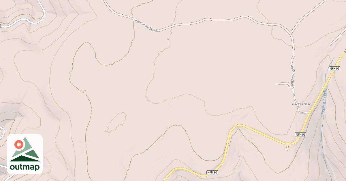 Map of BEAR SPRING