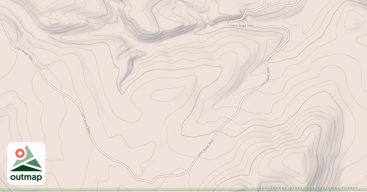 Map of BACON DITCH