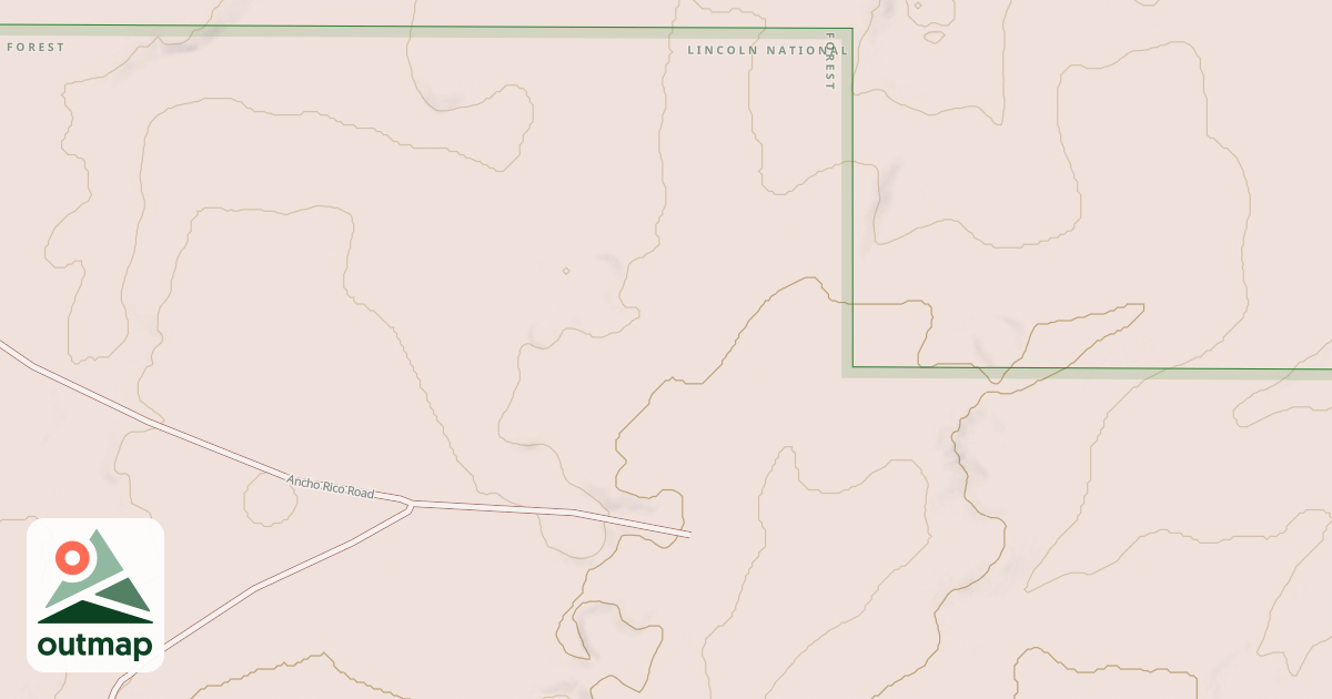 Map of USFS Motor Vehicle Use Map Roads {7B30339D-4851-4270-A76F-3673564BF519}