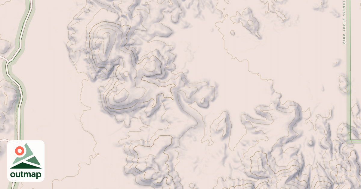 Map of BLM National GTLF Public Motorized Roads a507af89-e1d0-44ff-983e-bf1025451322