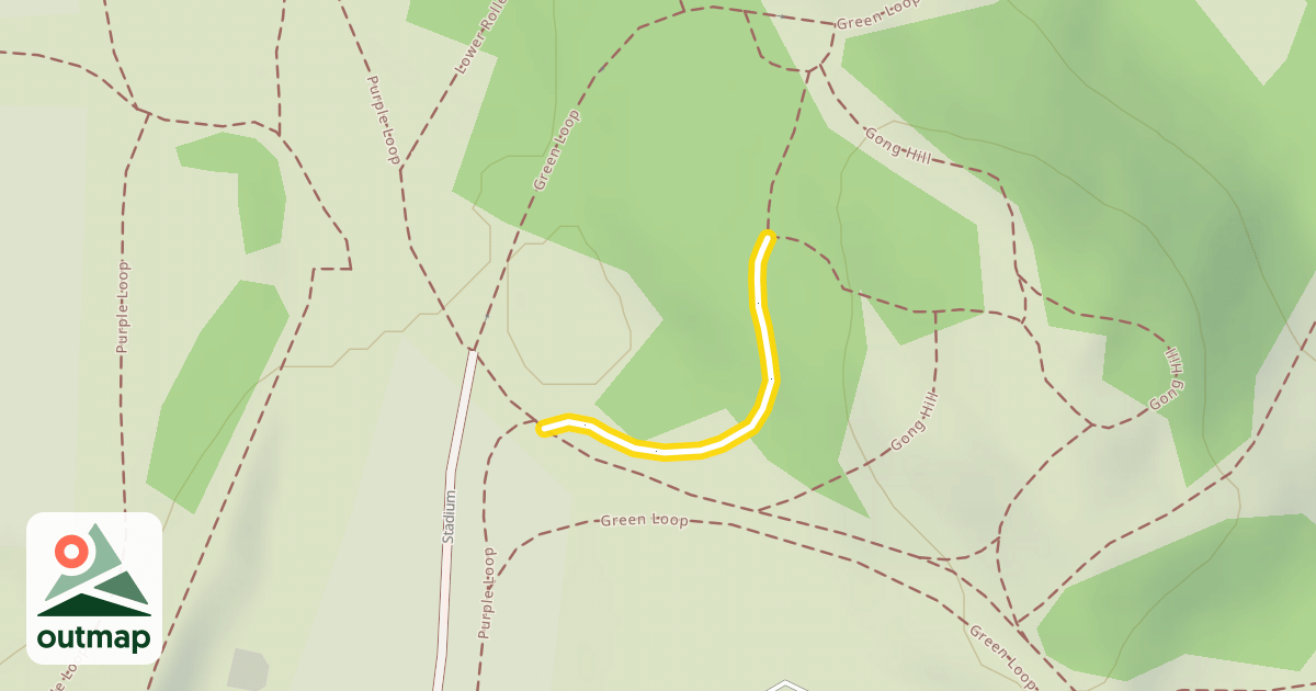 Map of Gong Hill