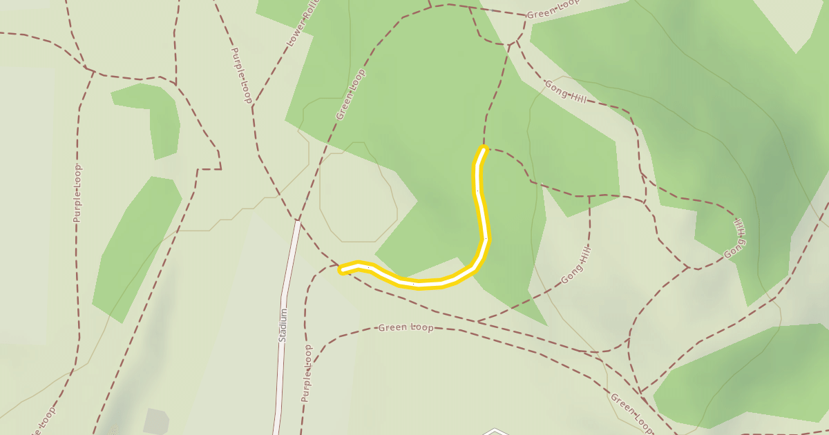 Map preview of Gong Hill