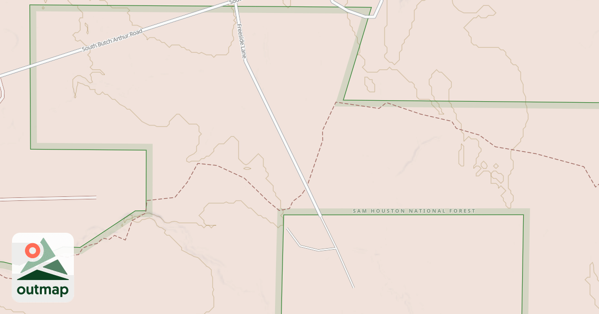 Map of USFS National Forest System Roads {759EB4ED-28FD-4DE3-9260-7F4101519BEC}