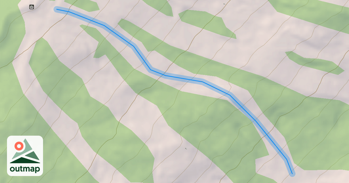 Map of Caribou Curve
