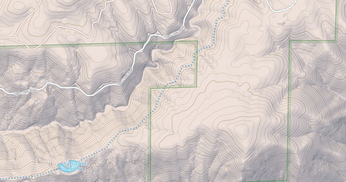 Map preview of TIGER RESERVOIR