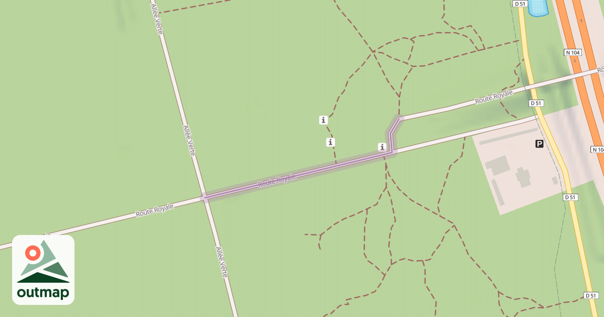 Map of Route Royale