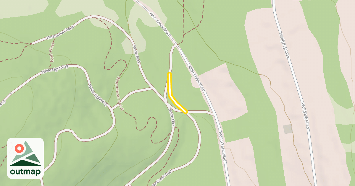Map of Pony Express