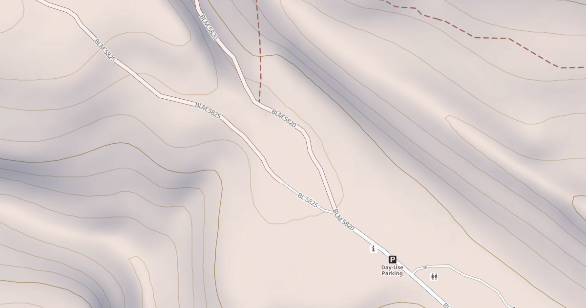 Map preview of BLM National GTLF Public Motorized Roads fa7c5d3e-c7bb-4ba4-baee-41650f575837