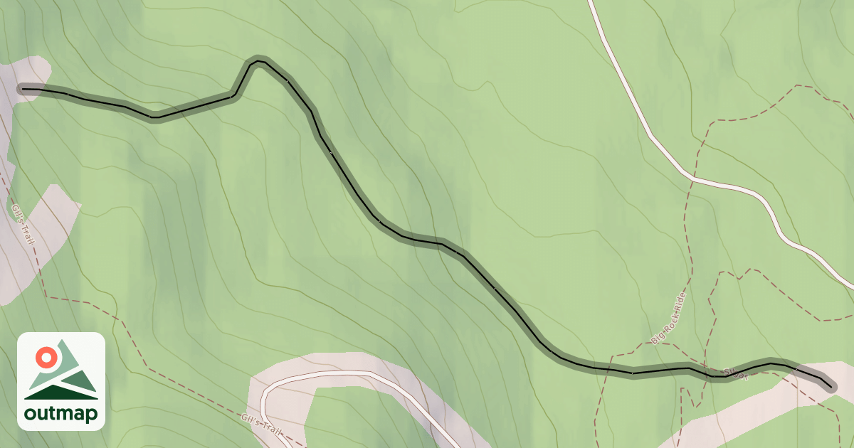Map of Gil's Cat Track