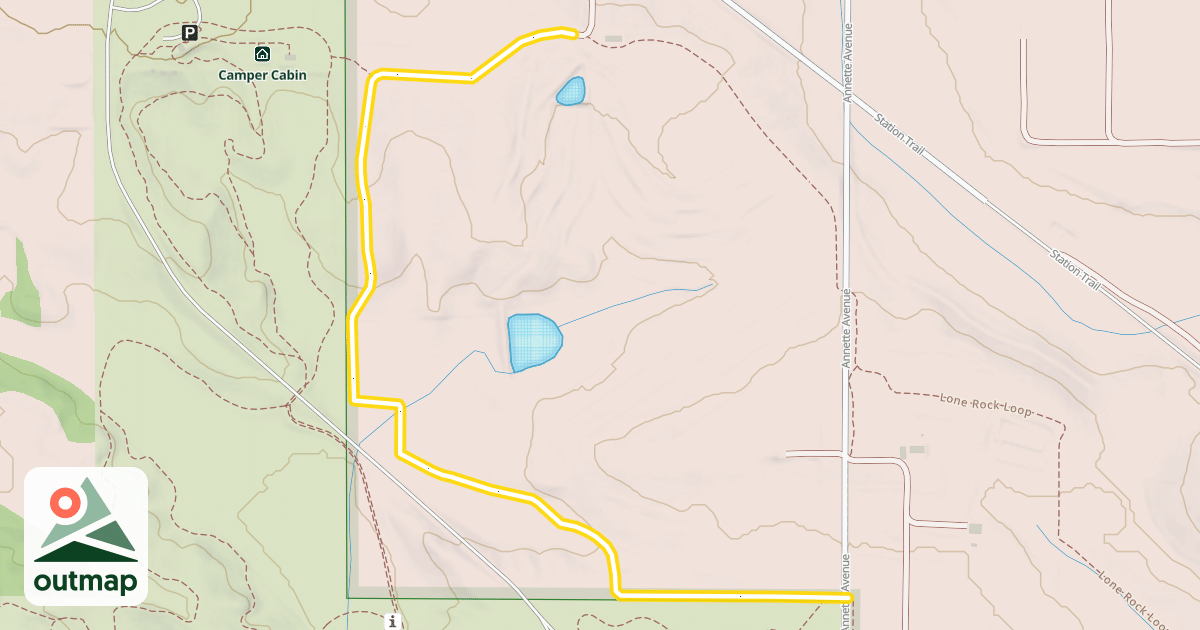 Map of Farm Loop
