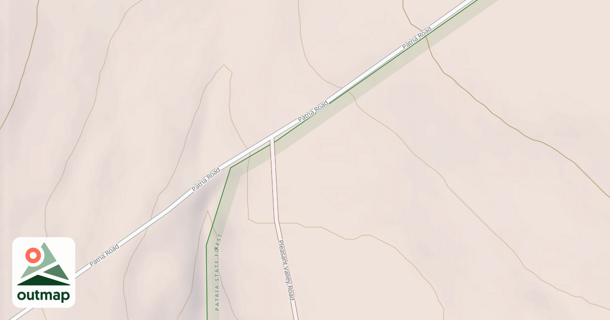 Map of Snowmobile Trail