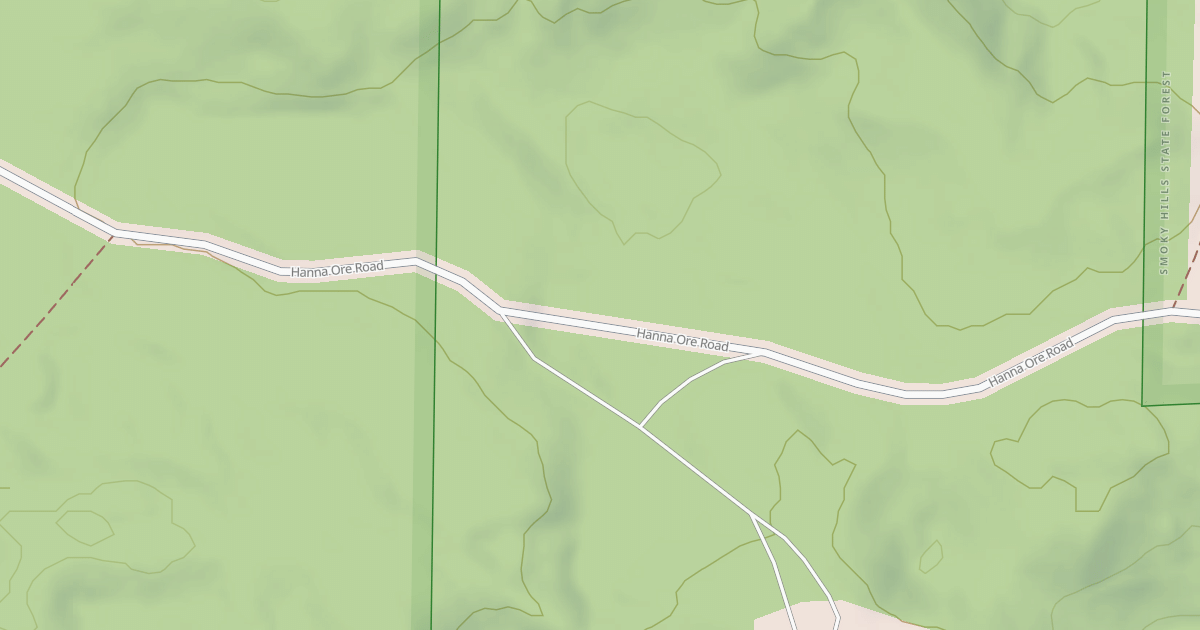 Map preview of Smoky Hills