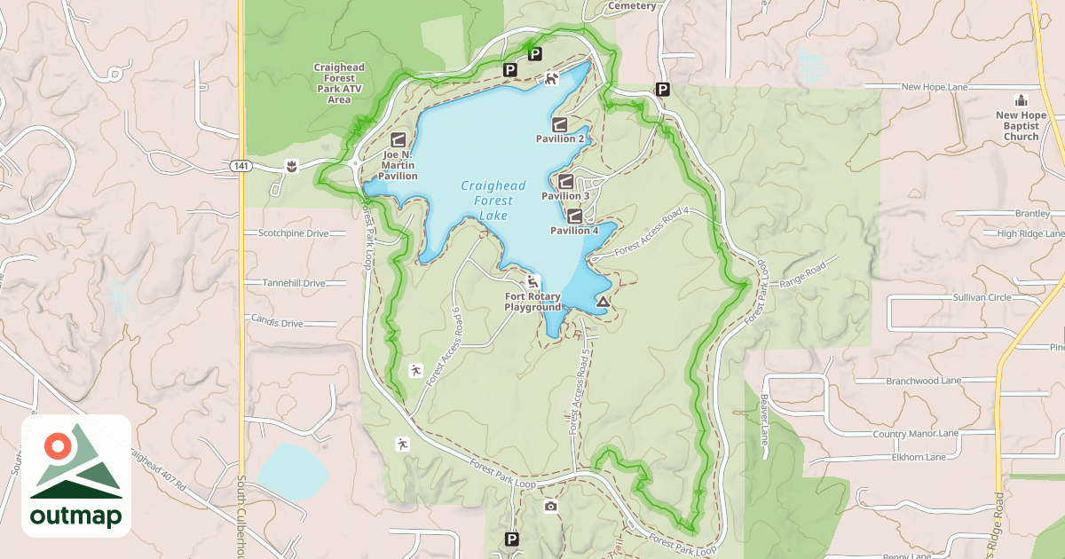 Map of Ferris Wheel