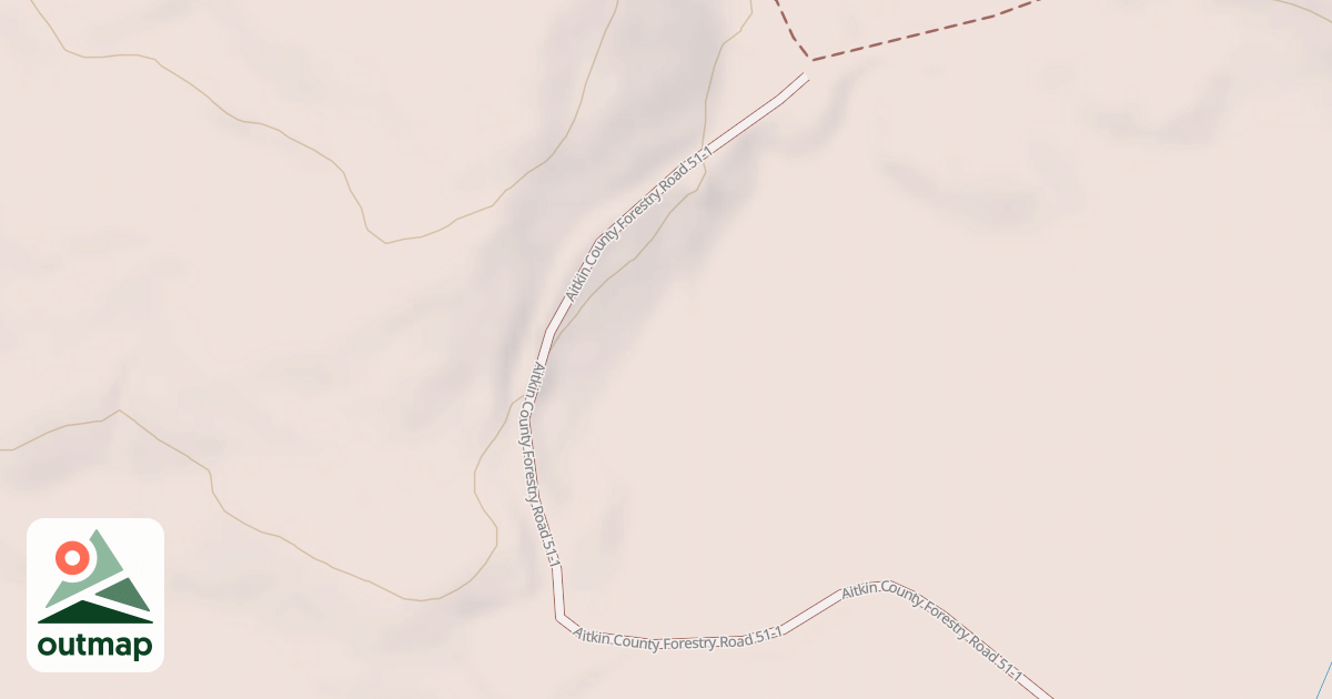 Map of Blind Lake Connector