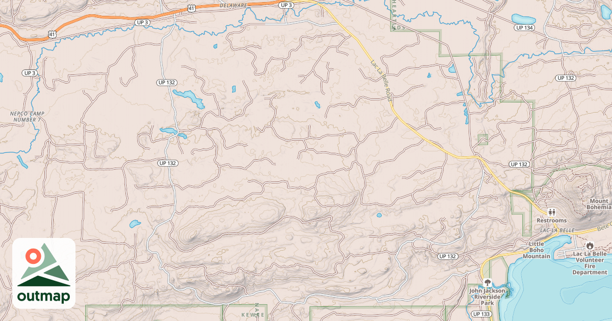 Map of Up132