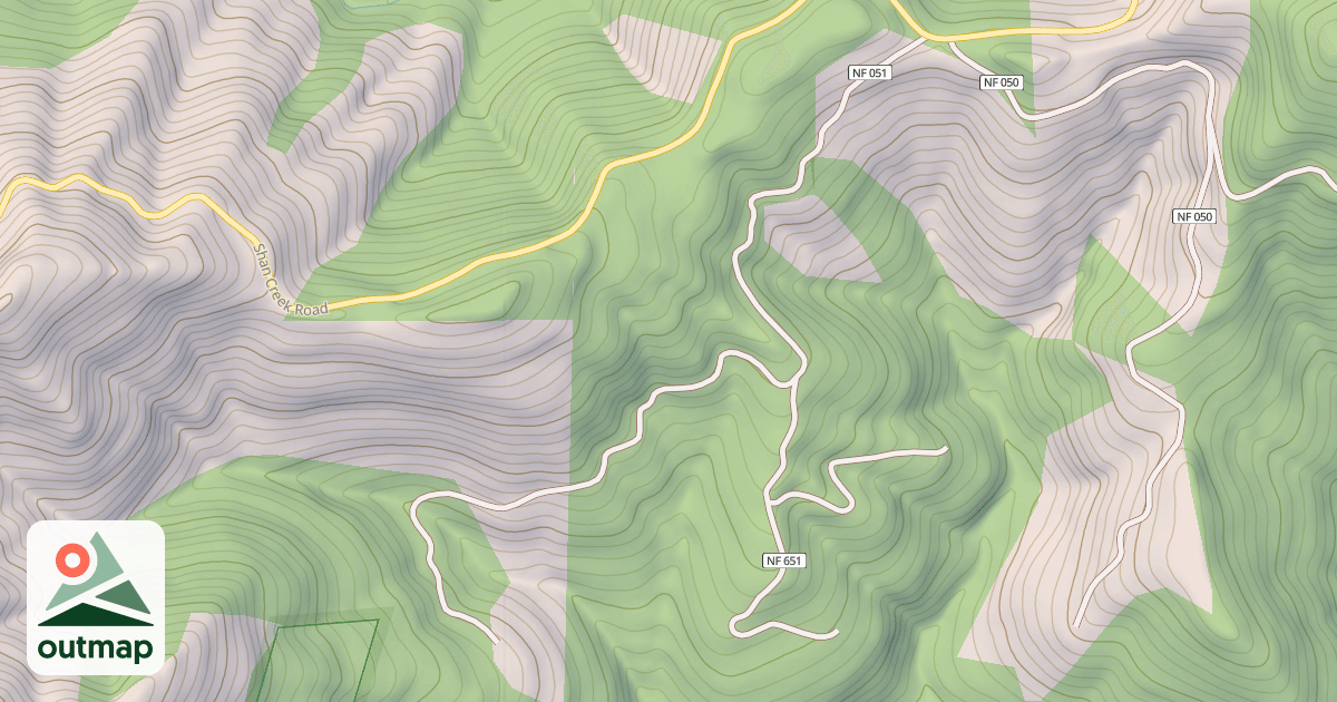 Map of LIMPY CANYON