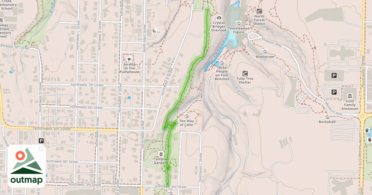Map of All-American