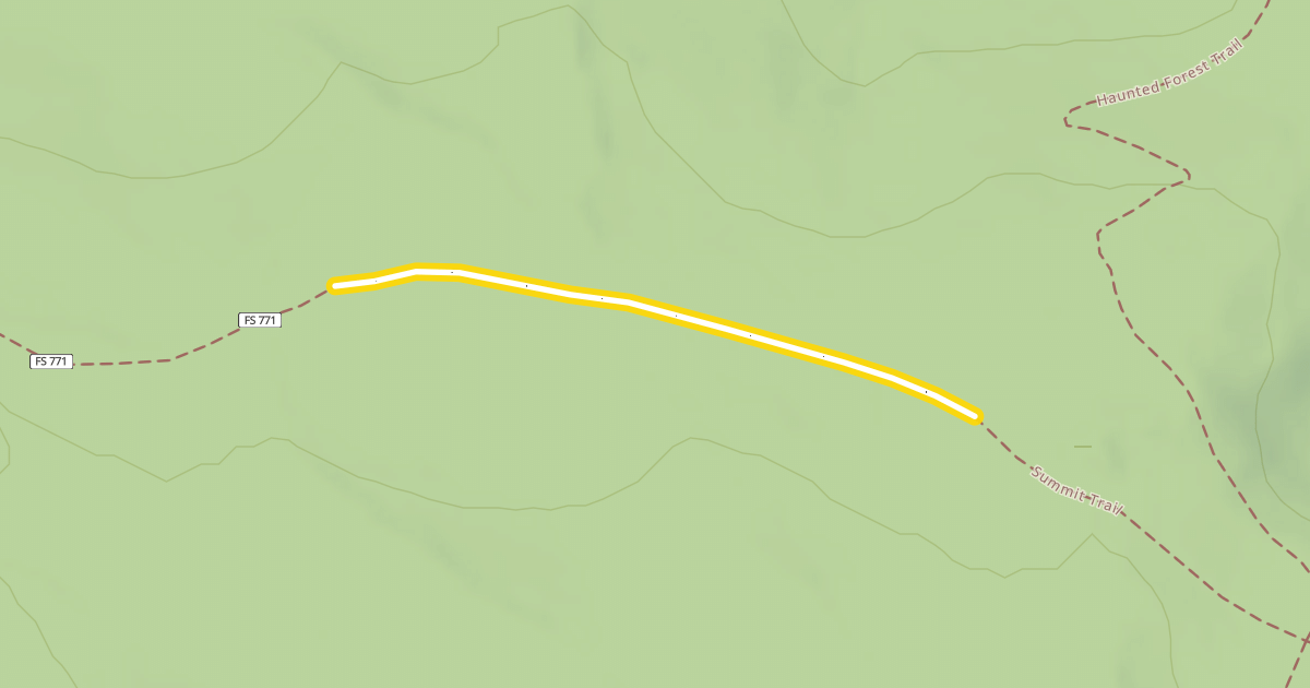 Map preview of Summit Trail