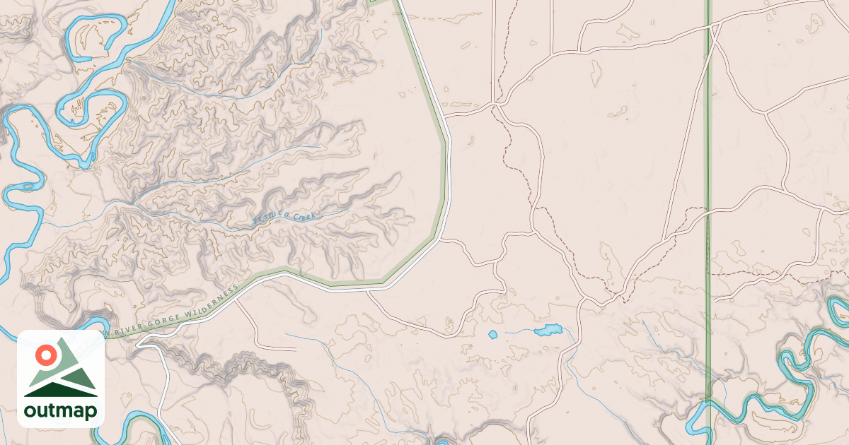 Map of BESSEMER SNOWMOBILE #8