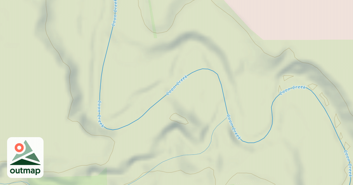 Map of Shady Oaks Native Prairie Adventure Trails