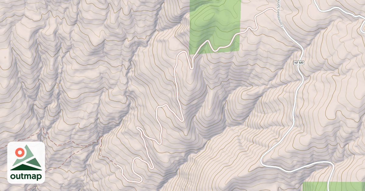 Map of POISON GLADE