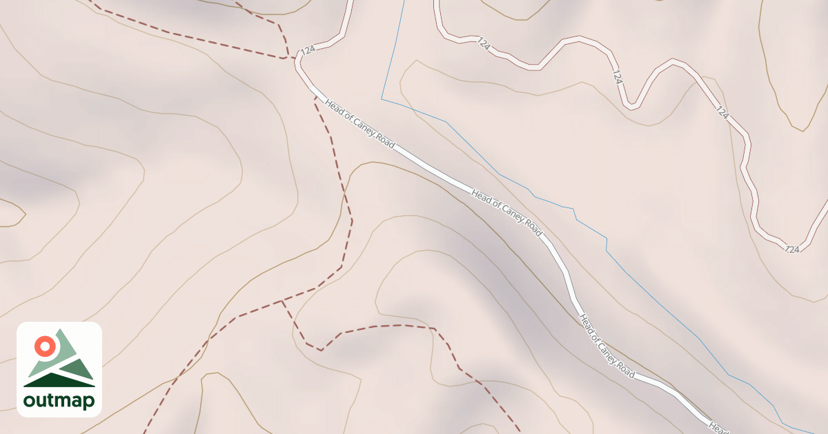 Map of White Sulphur Ohv Trail - G
