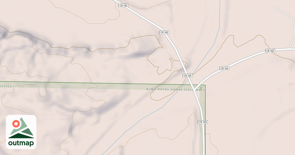 Map of Big Bend Ohv Track Trail