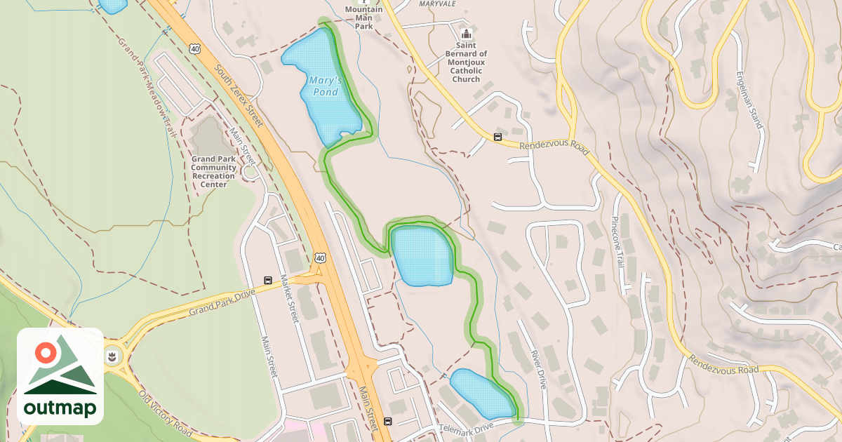 Map of Fraser River Trail