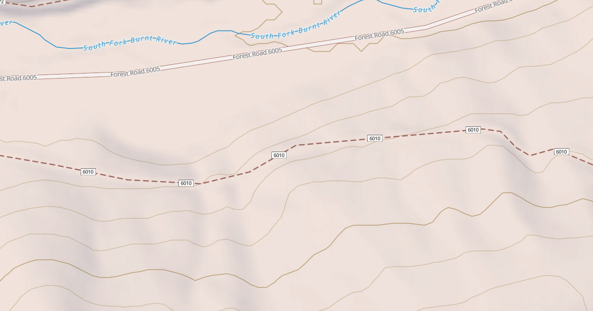 Map preview of Sf Burnt-Barney Creek Ohv