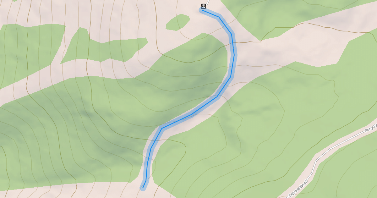 Map preview of Half Hitch