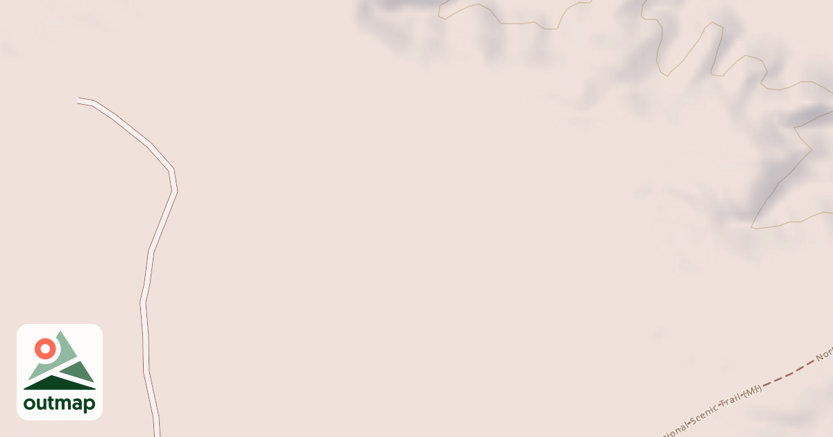 Map of MCLACHLAN SPUR A