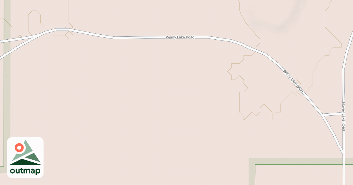 Map of HOVEY LAKE SPUR D
