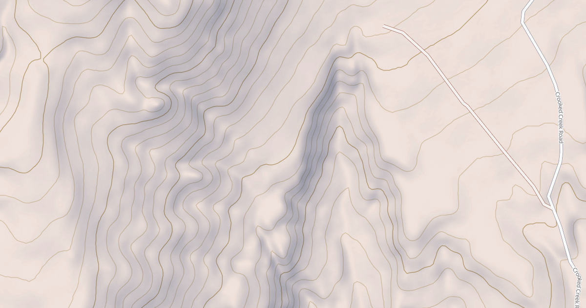 Map preview of Dandy Mine Road