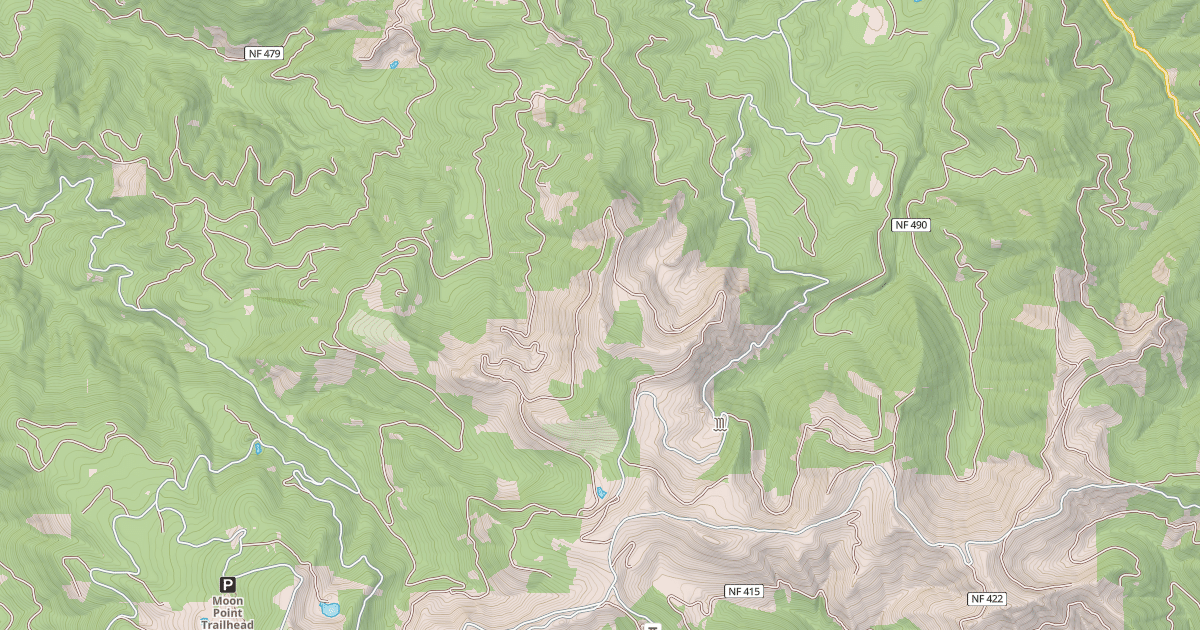 Map preview of GROUNDHOG ROAD