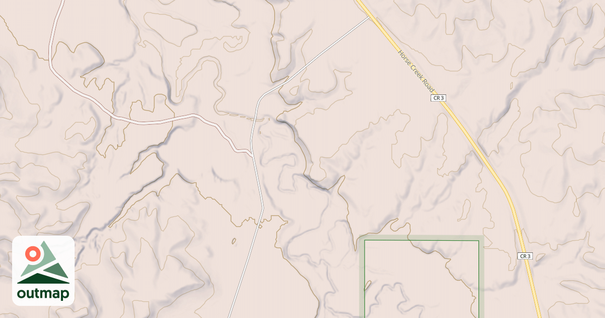Map of (FDR) WEST HORSE CREEK