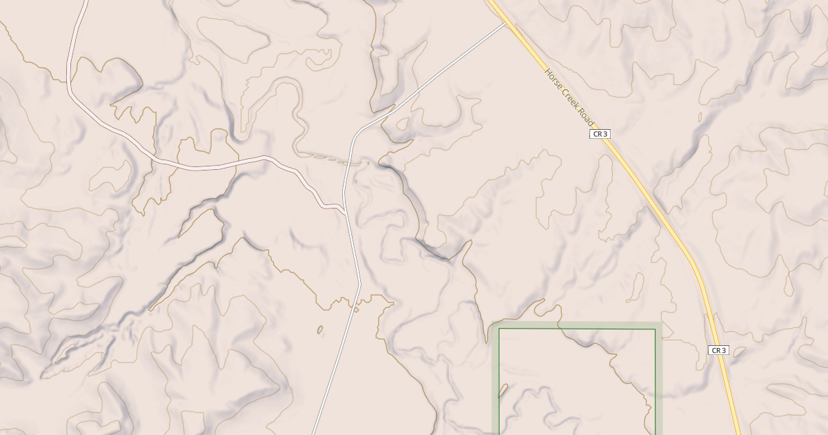 Map preview of (FDR) WEST HORSE CREEK