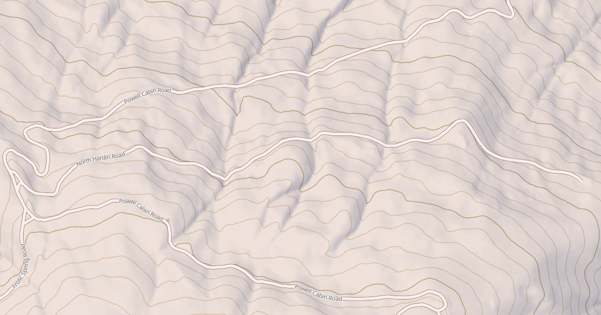 Map preview of NORTH HARDIN