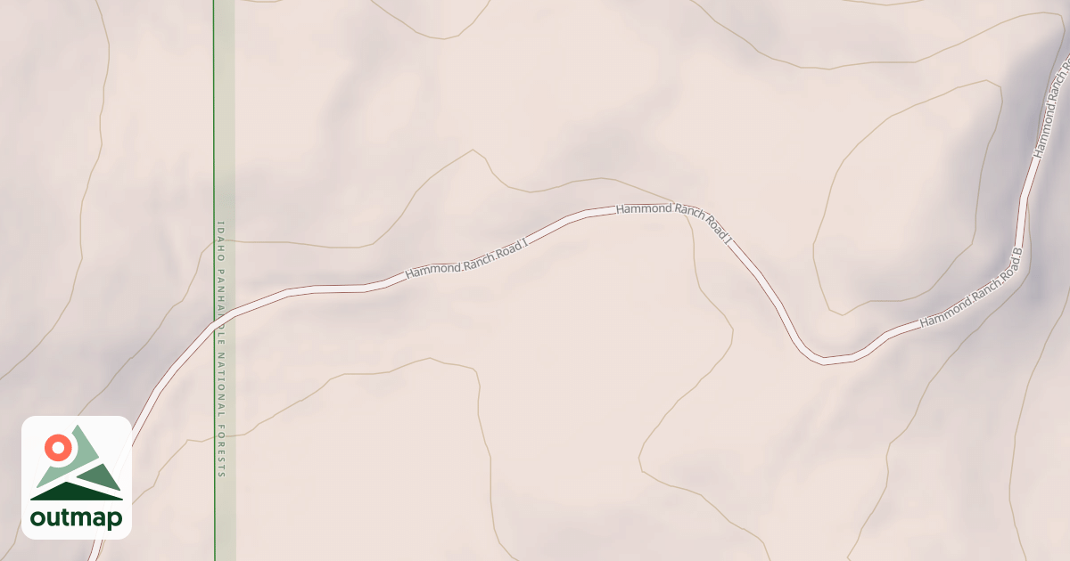 Map of HAMMOND RANCH I