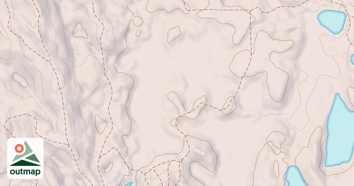 Map of Ortonville Rec. Area Snowmobile Trail;ortonville Rec. Area Equestrian Trail