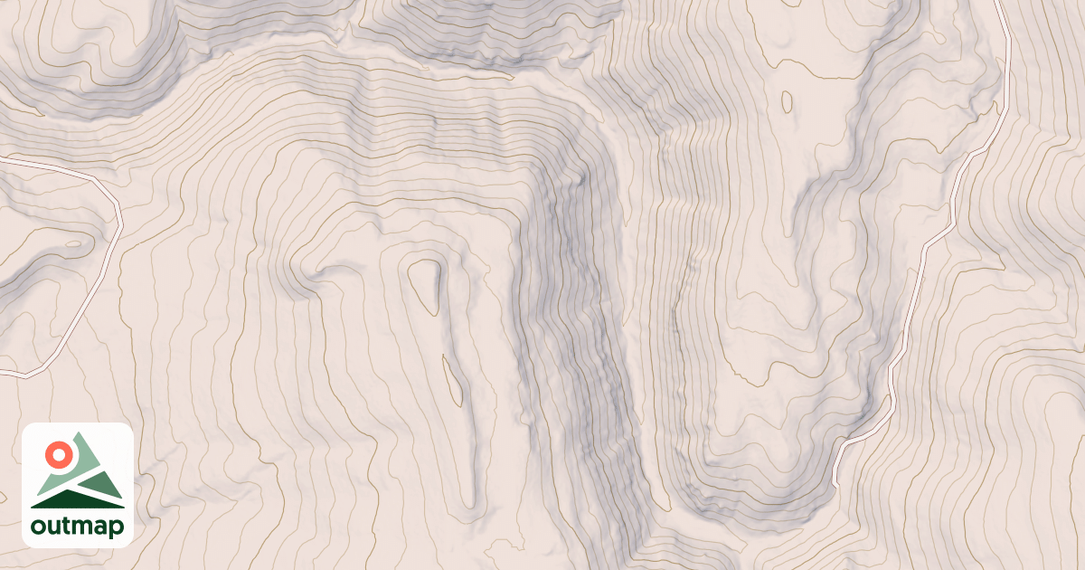 Map of Middle Fork Shoshone Cr.