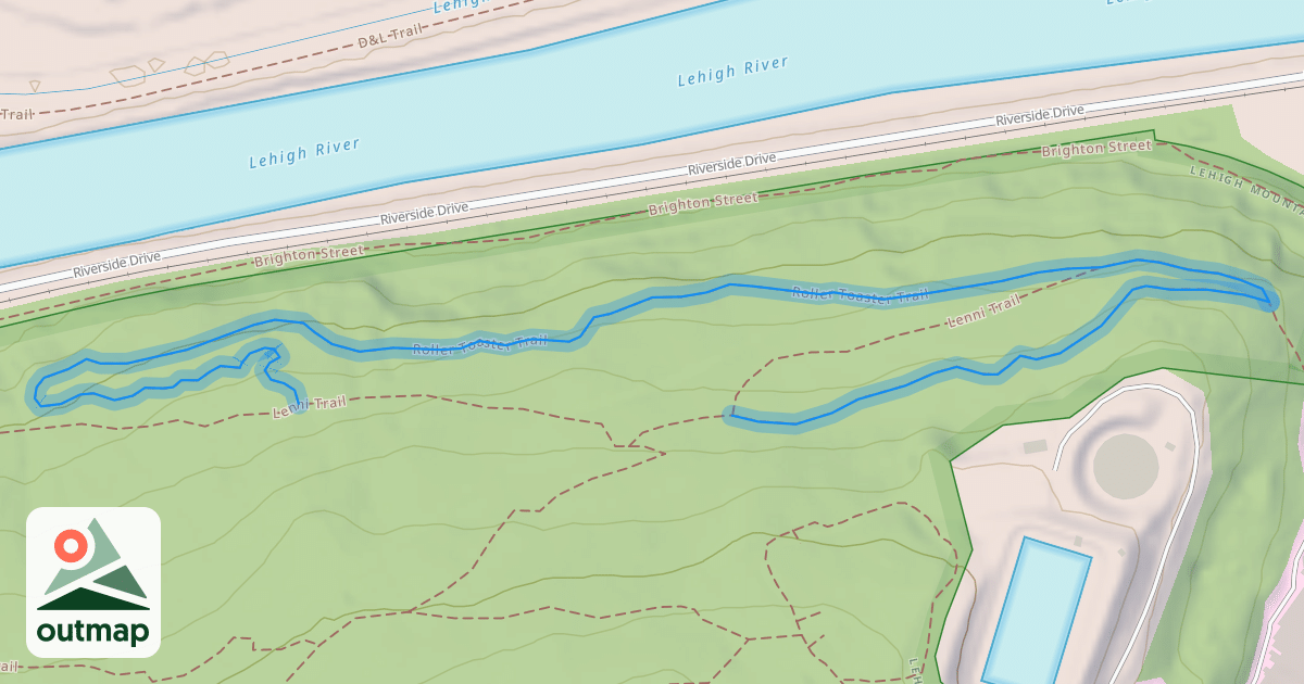 Map of Roller Toaster